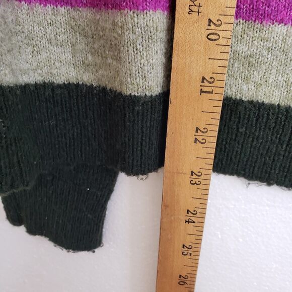 a new day Women's Multi-colored Medium Crewneck Sweater - Picture 4 of 6